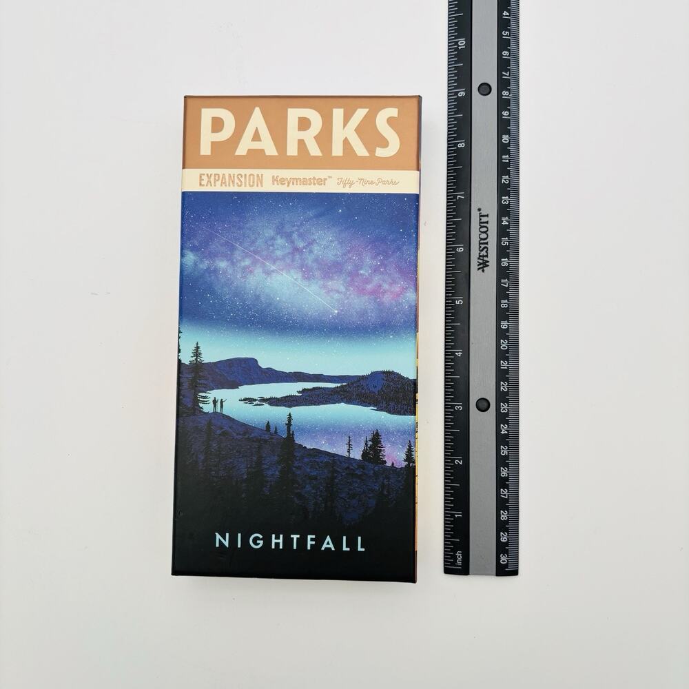 Parks Nightfall - Board Game Expansion Keymaster Games CIB Complete RARE - Picture 16 of 16